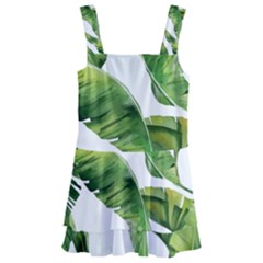 Sheets Tropical Plant Palm Summer Exotic Kids  Layered Skirt Swimsuit by artworkshop