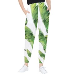 Sheets Tropical Plant Palm Summer Exotic Tapered Pants by artworkshop