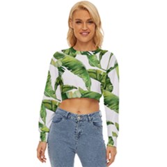 Sheets Tropical Plant Palm Summer Exotic Lightweight Long Sleeve Sweatshirt by artworkshop