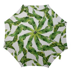 Sheets Tropical Plant Palm Summer Exotic Hook Handle Umbrellas (small) by artworkshop