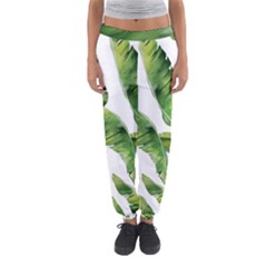 Sheets Tropical Plant Palm Summer Exotic Women s Jogger Sweatpants by artworkshop