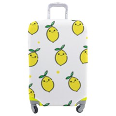 Pattern Lemon Texture Luggage Cover (medium) by artworkshop