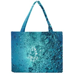 Bubbles Water Bub Mini Tote Bag by artworkshop