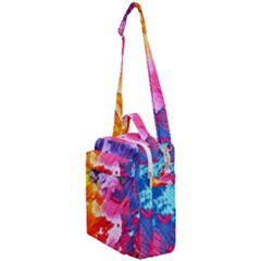 Colorful Painting Crossbody Day Bag by artworkshop