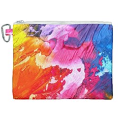 Colorful Painting Canvas Cosmetic Bag (xxl) by artworkshop