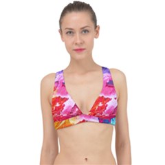 Colorful Painting Classic Banded Bikini Top by artworkshop