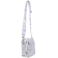 Pattern Flowers Shoulder Strap Belt Bag by artworkshop