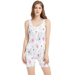 Pattern Flowers Women s Wrestling Singlet by artworkshop