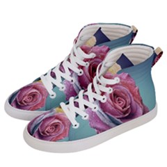 Rose Flower Love Romance Beautiful Women s Hi-top Skate Sneakers by artworkshop