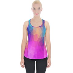 Triangles Polygon Color Piece Up Tank Top by artworkshop