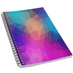 Triangles Polygon Color 5 5  X 8 5  Notebook by artworkshop