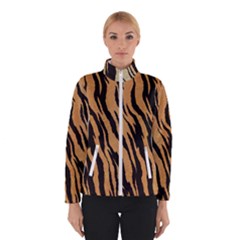 Tiger Animal Print A Completely Seamless Tile Able Background Design Pattern Women s Bomber Jacket by Amaryn4rt