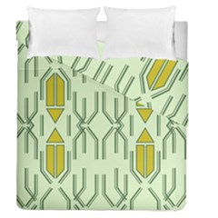 Abstract Pattern Geometric Backgrounds Duvet Cover Double Side (queen Size) by Eskimos