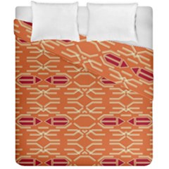 Abstract Pattern Geometric Backgrounds  Duvet Cover Double Side (california King Size) by Eskimos