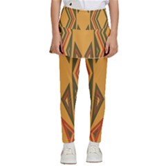 Abstract Pattern Geometric Backgrounds  Kids  Skirted Pants by Eskimos