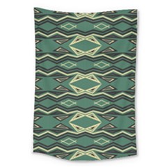 Abstract Pattern Geometric Backgrounds Large Tapestry by Eskimos