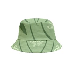 Folk Flowers Print Floral Pattern Ethnic Art Bucket Hat (kids)