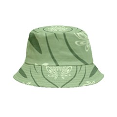 Folk Flowers Print Floral Pattern Ethnic Art Inside Out Bucket Hat by Eskimos