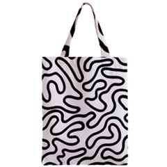 Patern Vector Zipper Classic Tote Bag by nate14shop