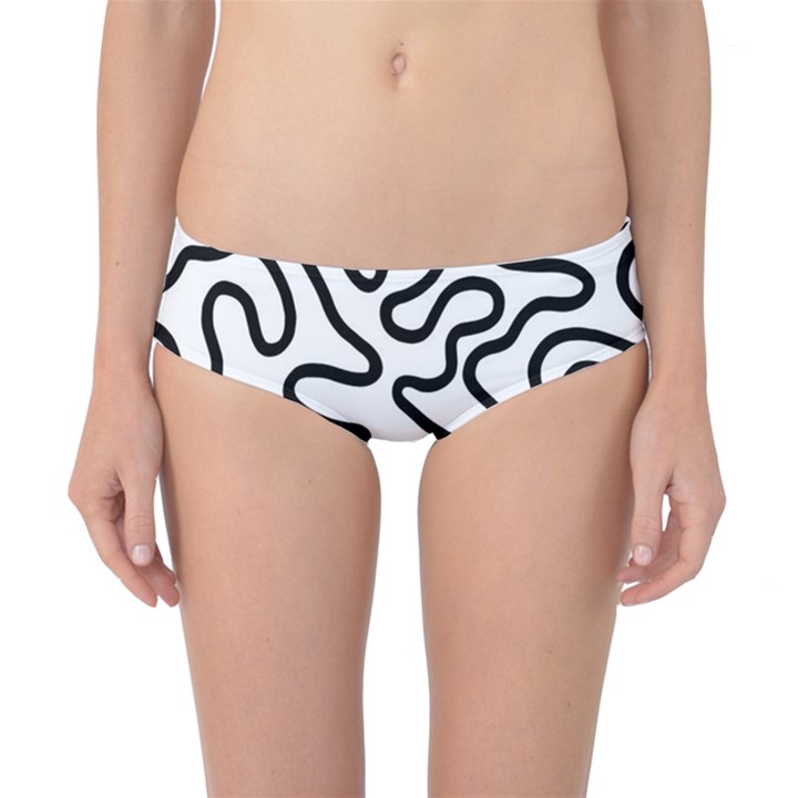 Patern Vector Classic Bikini Bottoms