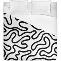 Patern Vector Duvet Cover (king Size)