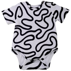 Patern Vector Baby Short Sleeve Onesie Bodysuit