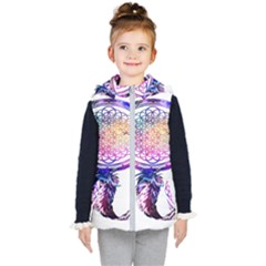 Bring Me The Horizon  Kids  Hooded Puffer Vest by nate14shop