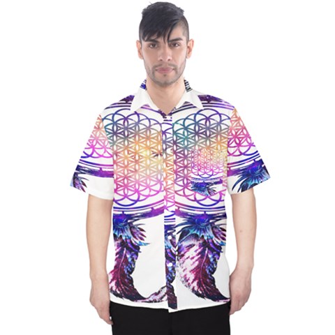 Bring Me The Horizon  Men s Hawaii Shirt by nate14shop