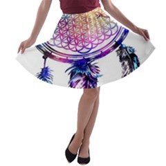 Bring Me The Horizon  A-line Skater Skirt by nate14shop