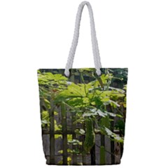 Bitter Melon Full Print Rope Handle Tote (small) by artworkshop