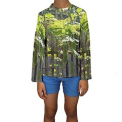 Bitter Melon Kids  Long Sleeve Swimwear by artworkshop