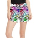 Abstrak Women s Runner Shorts View1