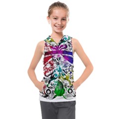 Abstrak Kids  Sleeveless Hoodie by nate14shop