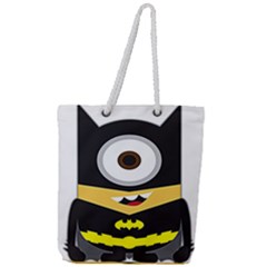 Batman Full Print Rope Handle Tote (large) by nate14shop