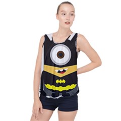 Batman Bubble Hem Chiffon Tank Top by nate14shop