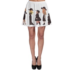 American Horror Story Cartoon Skater Skirt by nate14shop