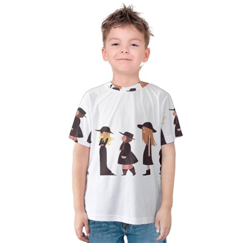 American Horror Story Cartoon Kids  Cotton Tee by nate14shop