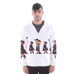 American Horror Story Cartoon Men s Hooded Windbreaker by nate14shop