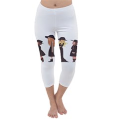 American Horror Story Cartoon Capri Winter Leggings  by nate14shop