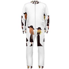 American Horror Story Cartoon Onepiece Jumpsuit (men) by nate14shop