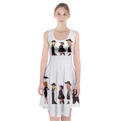 American Horror Story Cartoon Racerback Midi Dress by nate14shop