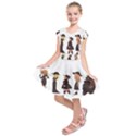 American Horror Story Cartoon Kids  Short Sleeve Dress View1