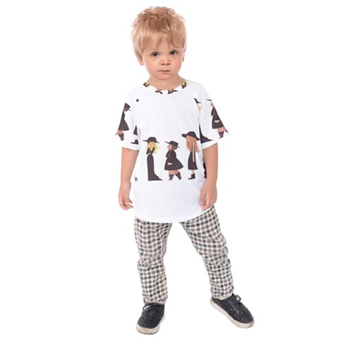 American Horror Story Cartoon Kids  Raglan Tee by nate14shop