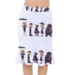 American Horror Story Cartoon Short Mermaid Skirt by nate14shop