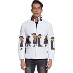 American Horror Story Cartoon Men s Puffer Bubble Jacket Coat