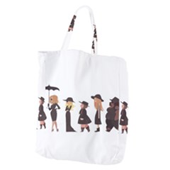 American Horror Story Cartoon Giant Grocery Tote by nate14shop