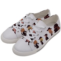 American Horror Story Cartoon Women s Low Top Canvas Sneakers by nate14shop