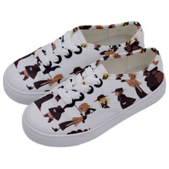 American Horror Story Cartoon Kids  Classic Low Top Sneakers by nate14shop