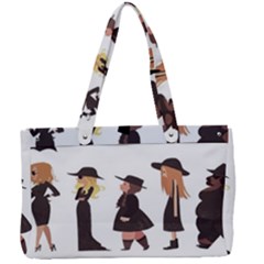 American Horror Story Cartoon Canvas Work Bag by nate14shop