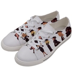 American Horror Story Cartoon Men s Low Top Canvas Sneakers by nate14shop